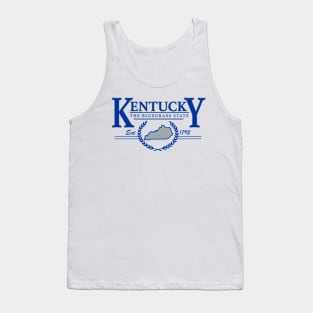 Kentucky The Bluegrass State 90's Style Tank Top